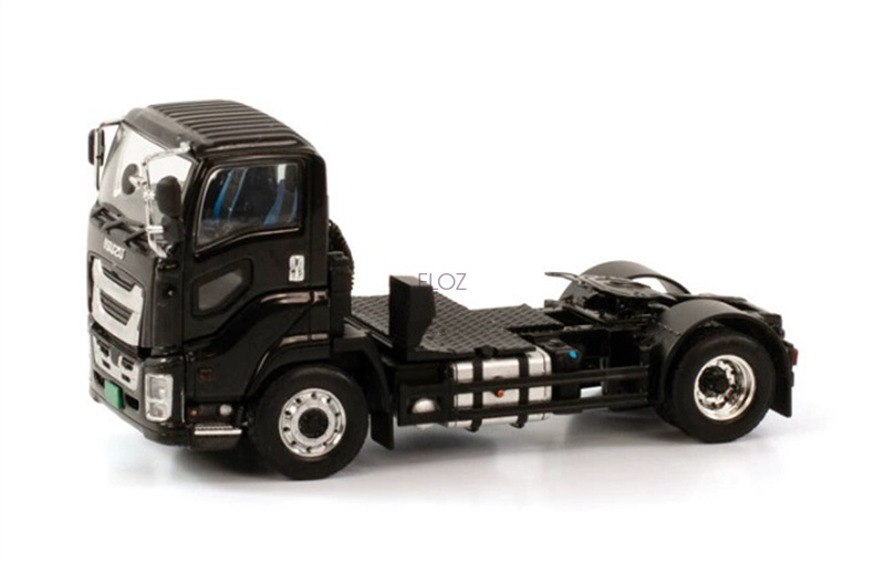 ミニカー WSI MODELS ISUZU GIGA SHORT CAB 4x2 Isuzu Giga short cab 4x2 skeletal trailer +20ft container ,WSI