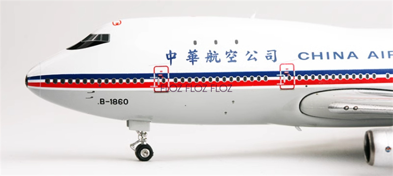 航空機・ヘリコプター Phoenix China Airlines B747-400 Phoenix China Airlines for Boeing B747-100 B-1860 1:400
