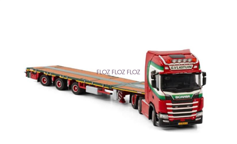 ミニカー WSI 1/50 Scania Lowloader 6ac Nooteboom 1:50 for WSI for SCANIA S CS20H 6X2 TWIN STEER for NOOTEBOOM