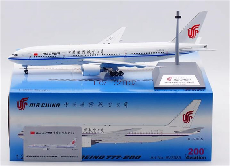 Aviation Air China for Boeing 777-200 B-2065 1:200 Aircraft