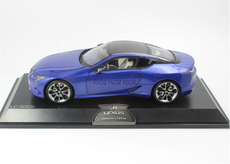 for Lexus for LC500H Blue 1:18 car Pre-built Model | eBay