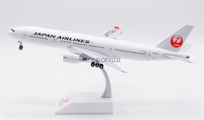 JC WINGS 1:200 JAL 日本航空 B777-200 JA702J 1:200 for JC Wings for Japan Airlines for Boeing B777-200ER JA702J