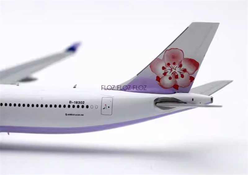 JC Wings China Airlines for Airbus A330-300 B-18302 1:400 Plane