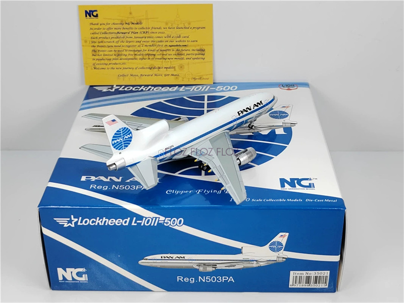 NGM35022 1:400 NG Model Pan Am Lockheed L-1011-500 Reg