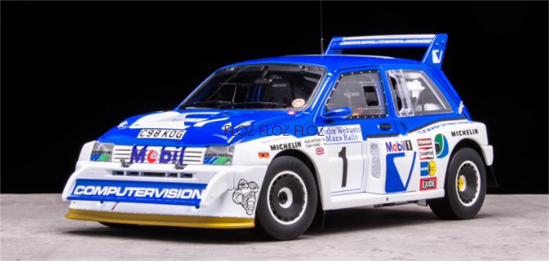 1/18 SUNSTAR MG メトロ 6R4 1986 \"33 export\" 1/18 Sunstar Mg Metro 6R4 1986 33 Export | eBay