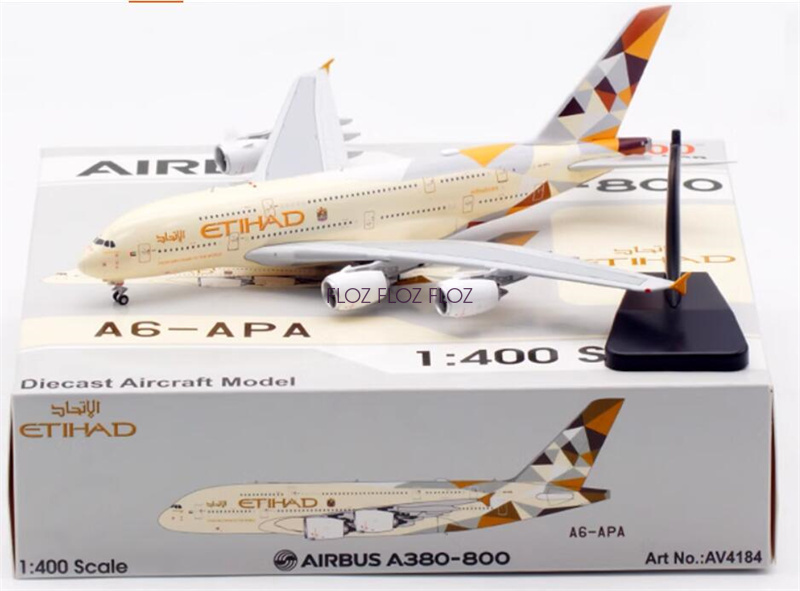 for Aviation for Etihad Airways for Airbus A380 A6-APA 1:400