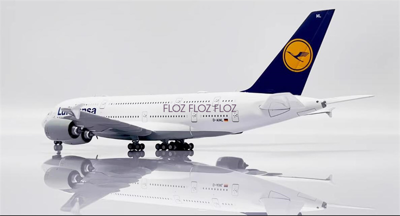 for JC Wings Lufthansa for Airbus A380 D-AIML 1:400 Aircraft