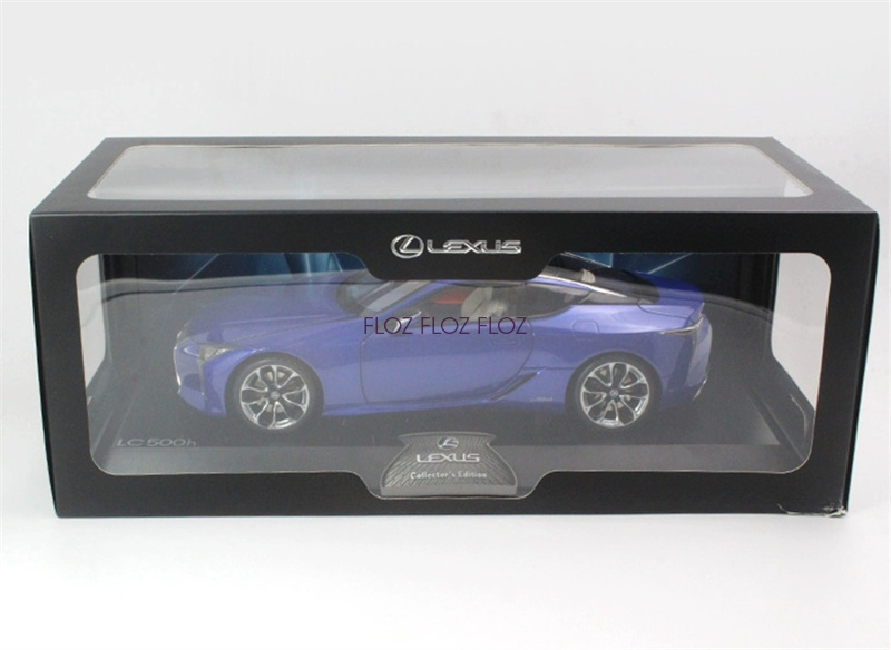 ミニカー LEXUS LC500h collectors edition 1/18 1/18 Dealer Edition Lexus LC LC500H LC500 (Yellow) Diecast