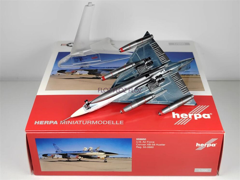 航空機・ヘリコプター HERPA 1/200 Convair XB-58 Hustler for