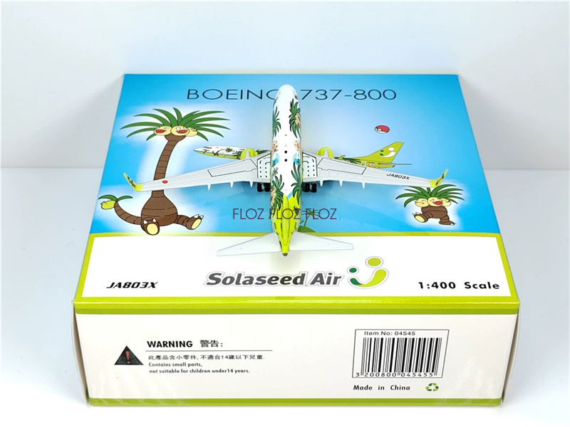 Phoenix Solaseed Air for Boeing B737-800 JA803X 1:400
