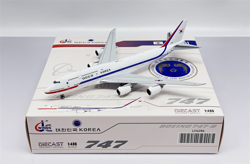 JC Wings South Korea Air Force for Boeing 747-8 22001 1/400