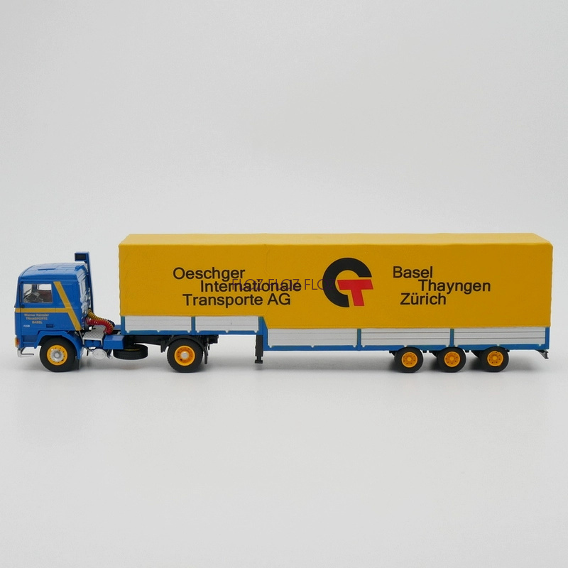 for IXO for Volvo for F12 1977 Trailer Container Truck 1:43 Pre