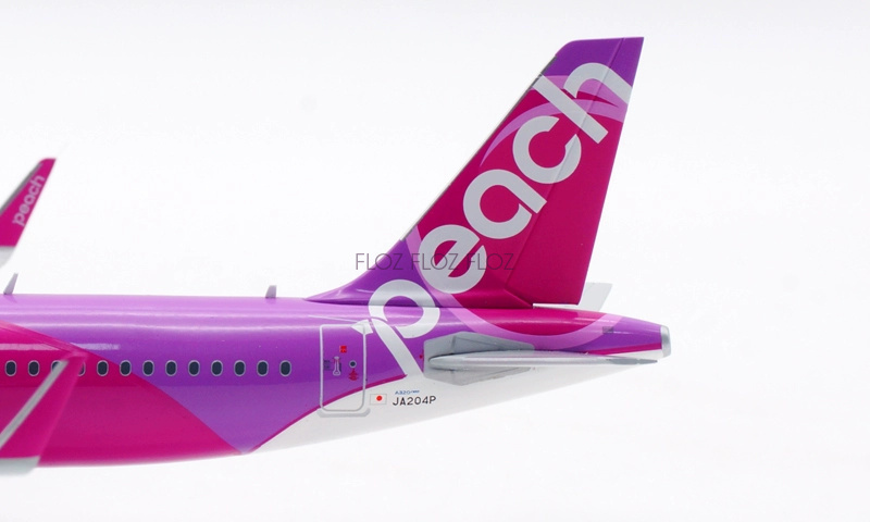 JC Wings Japan Peach Airlines for Airbus A320NEO JA204P 1:200