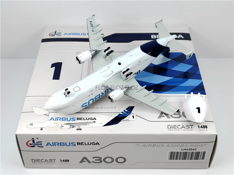 航空機・ヘリコプター JC Wings 1:400 A300-600ST F-GSTF JC Wings Airbus Industrie A300-600ST Beluga 