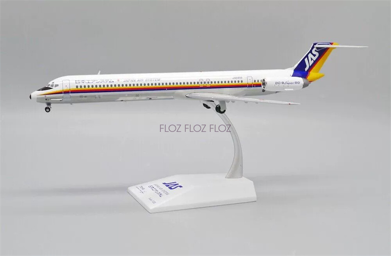 JC WINGS JAPAN AIR SYSTEM MD-81 JA8458 1:200 Aircraft Pre-built