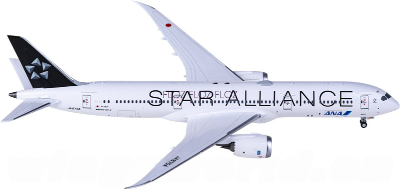 for NG Models ANA for Boeing 787-9 Dreamliner JA875A Star