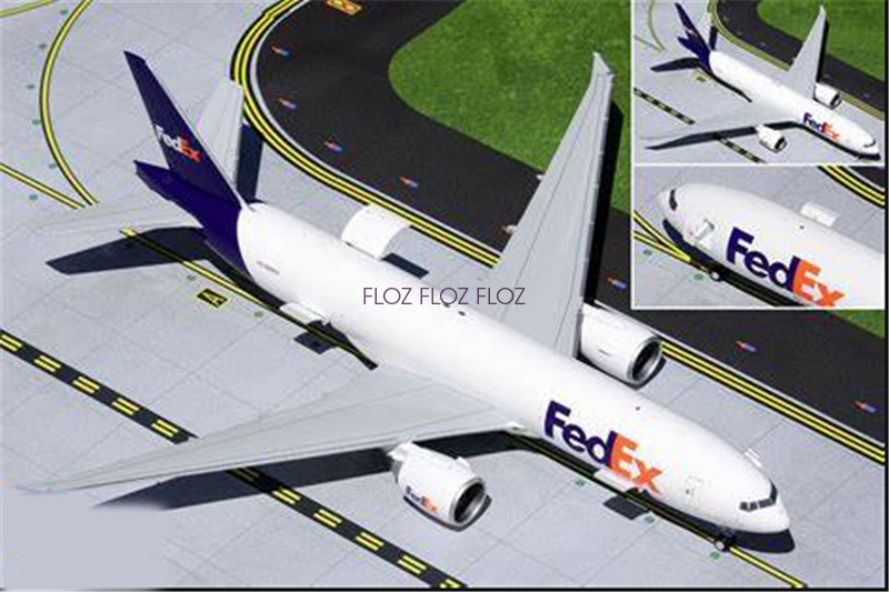 for GeminiJets for FedEx for Boeing 777-200LRF N888FD 1:200