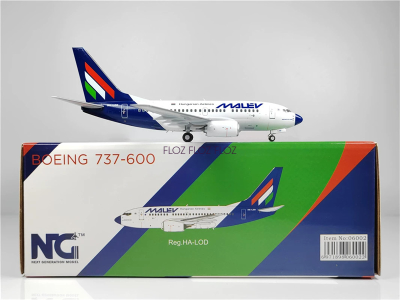 NG Models Malev Hungarian Airlines for Boeing B737-600 HA
