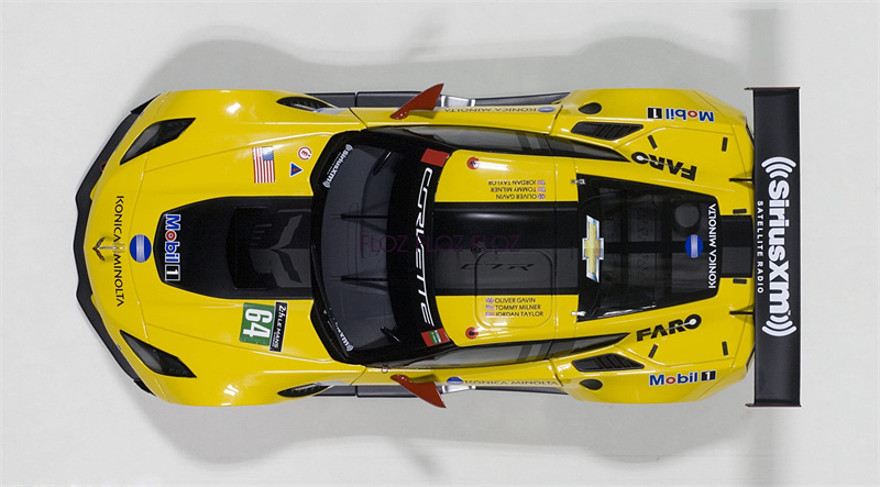 1:18 for AUTOART for Chevrolet for Corvette for C7R Le Mans