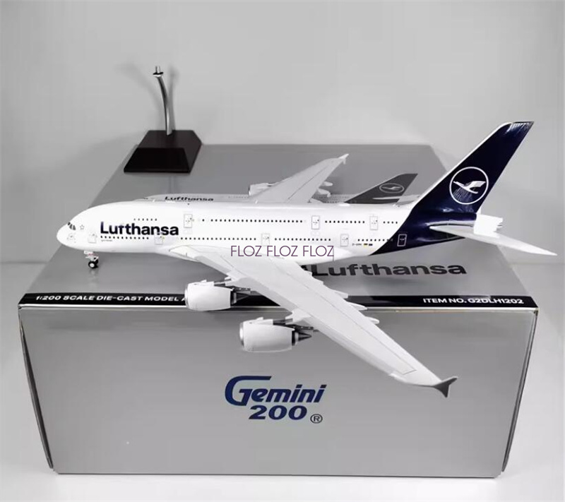 Lufthansa Airbus A380-800 1/200モデル Limox Lufthansa Airbus A380-800 D-AIMB Aircraft Model, 1:200