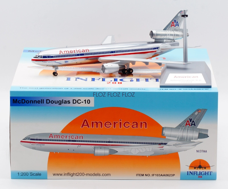1:200 Inflight for American Airlines for McDonnell for