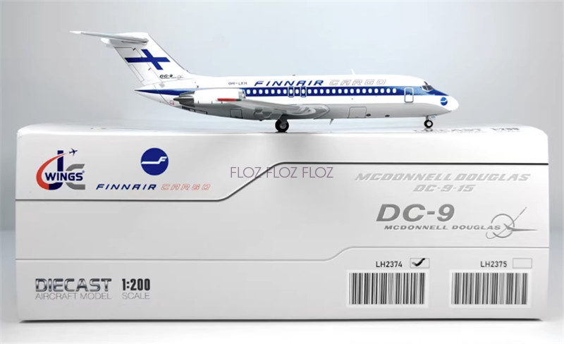 JC Wings FINNAIR Cargo for McDonnell for Douglas DC-9-15 OH