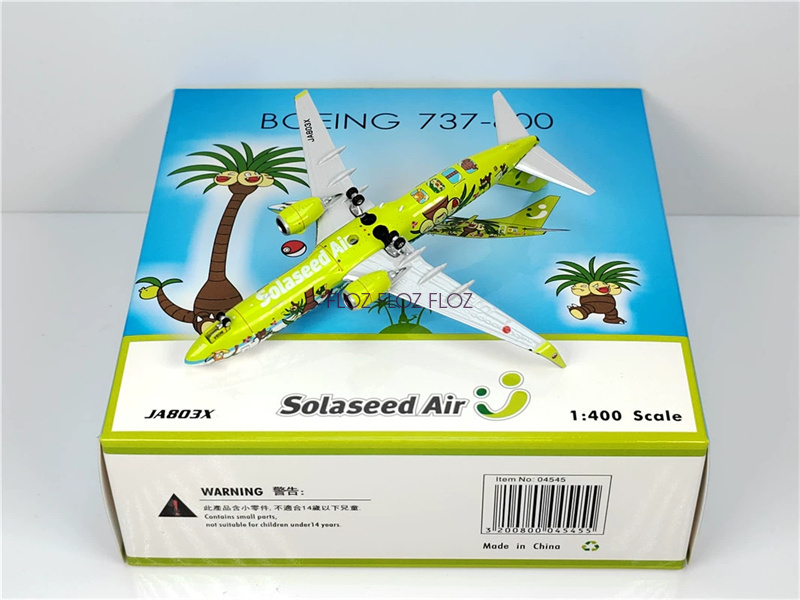Phoenix ソラシドエア Solaseed B737-800 JA803X Phoenix Solaseed Air for Boeing B737-800 JA803X 1:400