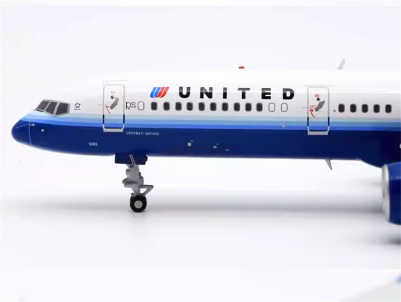 JC wings for United Airlines for Boeing B757-200 N555UA Blue