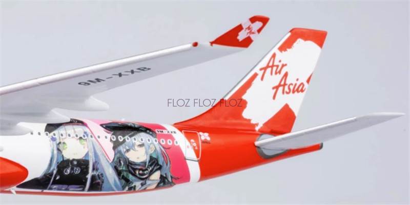 AirAsia X Airbus Industries A330-300 9M-XXA ezToys - Diecast