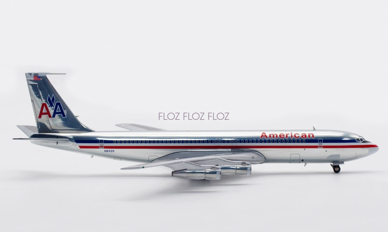 BOEING 707-300 アメリカン航空 N8435 1/200 飛行機 Inflight for American Airlines for Boeing 707-300 N8435 1