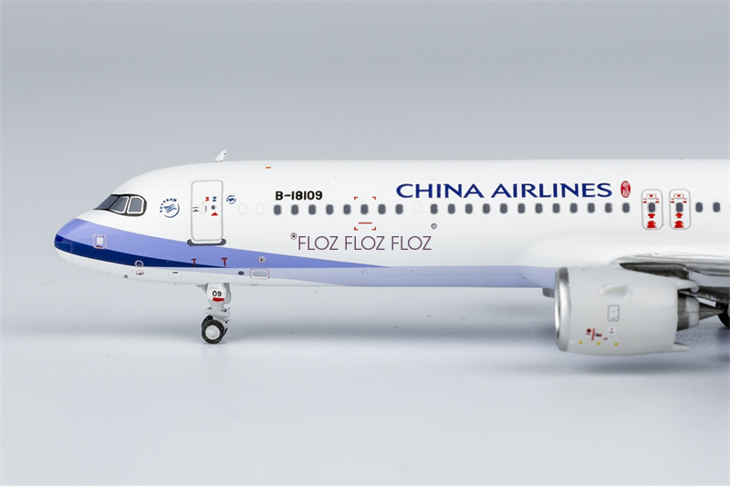 NG Models China Airlines for Airbus A321neo B-18109 1:400
