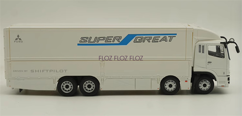 100％の保証 Great Super for FUSO for Mitsubishi for White Pre Truck 1:43 ミニカー