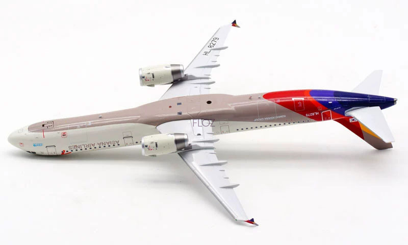 Jfox 1/200 アシアナ Asiana A321 HL8279 JFOX ASIANA AIRLINES for Airbus A321 HL8279 1:200 Aircraft Pre