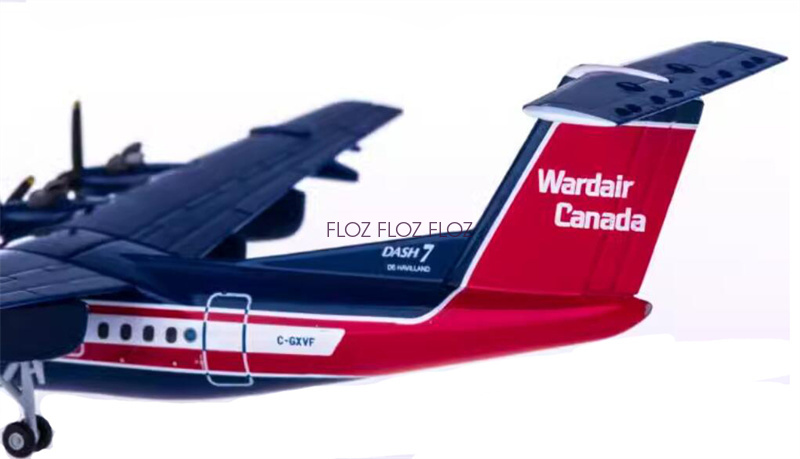 for Herpa for Wardair Canada De Havilland Canada for DHC-7 C-GXVF