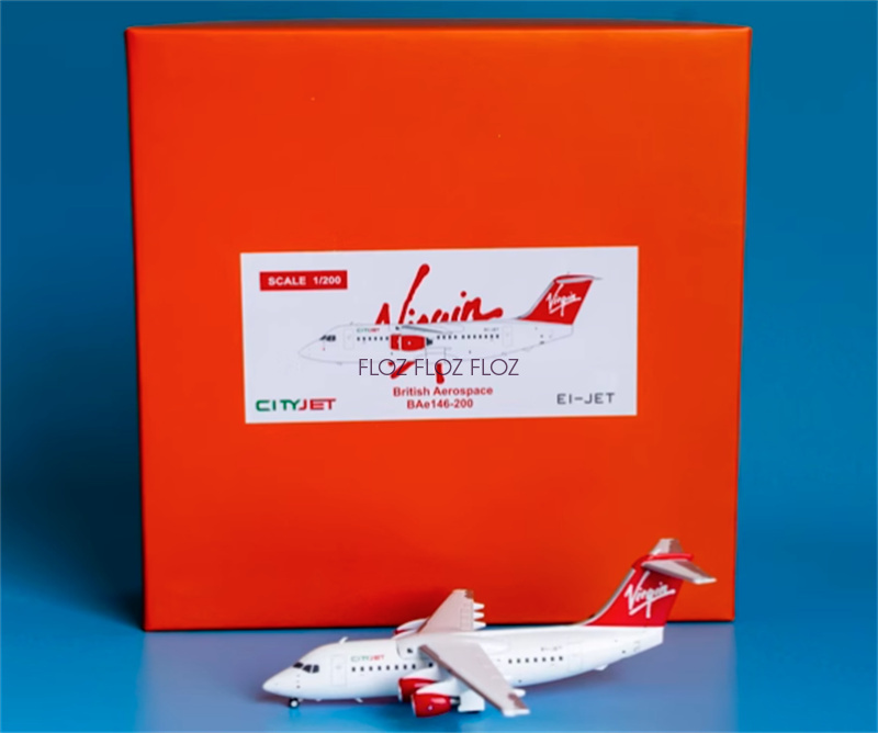 1:200 for JC for Virgin Express City Jet British Aerospace