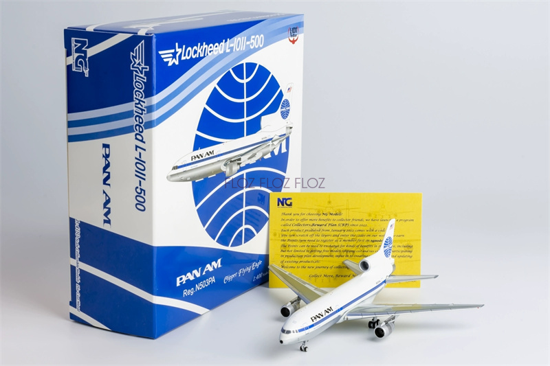NG Models for Pan AM for Lockheed L-1011-500 N503PA 1/400