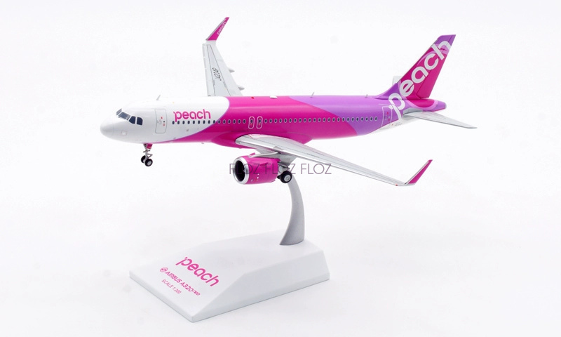航空機・ヘリコプター JCwings 1/200 Peach A320neo JA204P JC Wings Japan Peach Airlines for Airbus A320NEO JA204P 1