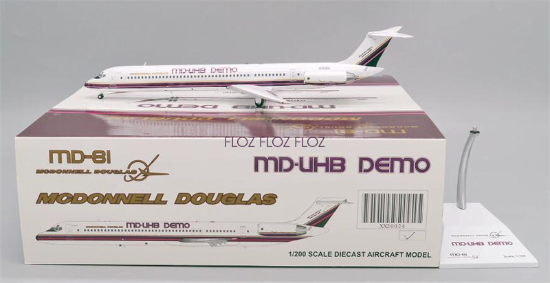 JC Wings 1:200 for MCDONNELL for DOUGLAS coating MD-81