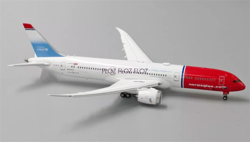 JC Wings Norwegian Air Shuttle for Boeing 787-9 G-CKLZ Flaps down