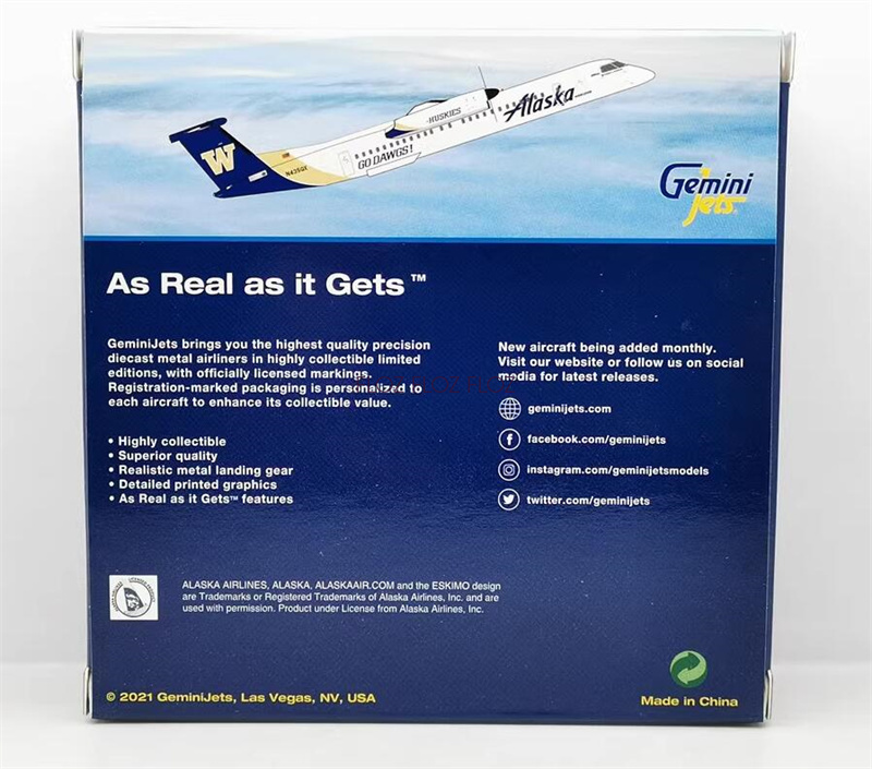 Gemini CRJ Q400 1/400　ジェミニ　ANA JAL Gemini CRJ Q400 1/400 ジェミニ ANA JAL - メルカリ