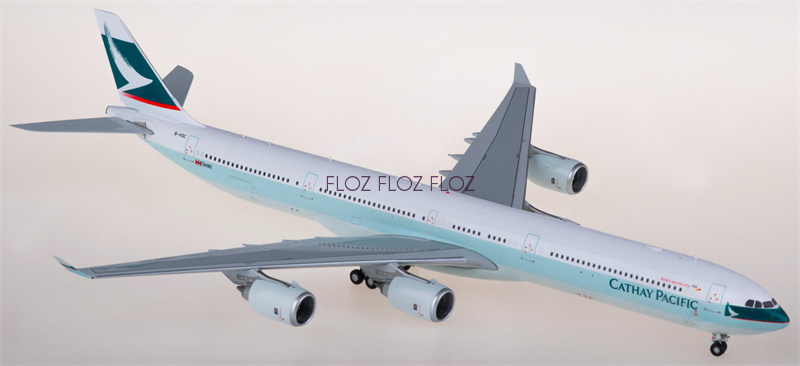 ゆうちゃん商品 AIR DO CATHAY PACIFIC for JC Wings Cathay Pacific for Airbus A340-600 B-HQC 1:200