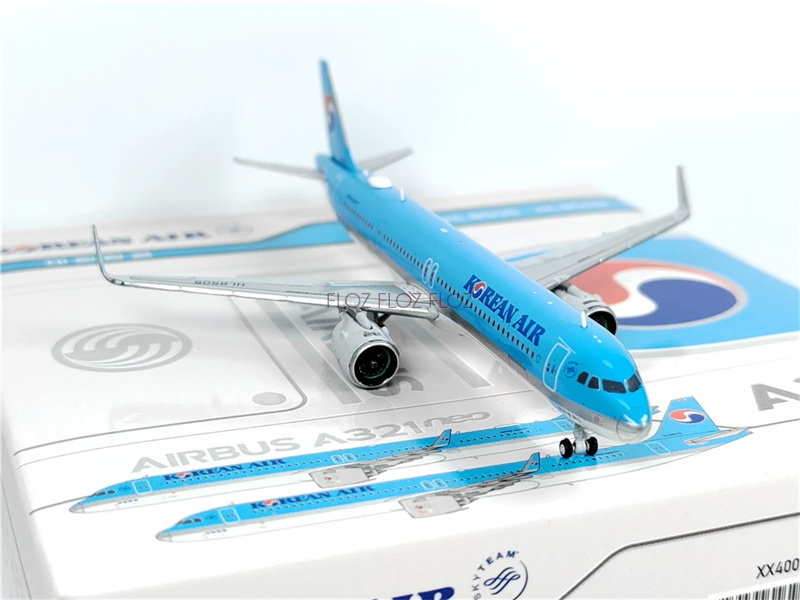 JC WINGS Korean Air for Airbus A321neo HL8505 1:400 Aircraft