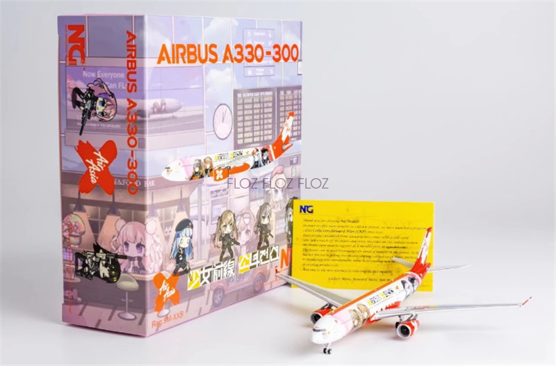 NG Models THAI AirAsia for AIRBUS A330-300 9M-XXB 1/400 Aircraft