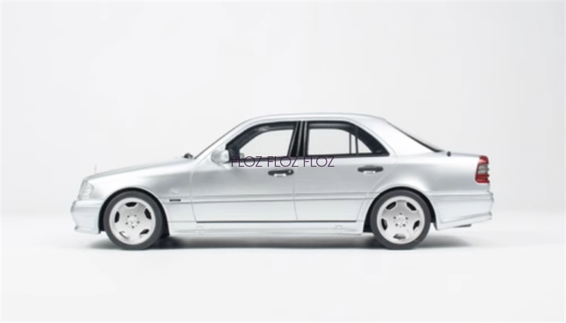 Mercedes-Benz C 36 AMG (W202) ミニカー 1/18 OTTO 1990 Mercedes-Benz C36 AMG (Silver) Car Model