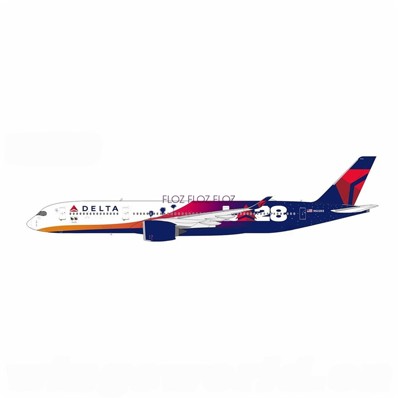 1:200 Asiana Airlines Airbus A350-900 HL7771 Model Airplane
