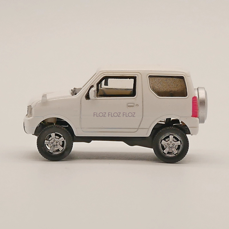 DISM 1/43 Jimny550 Half l Door ホワイト Amazon.com: Aoshima Suzuki JB64 Jimny Chiffon (Ivory
