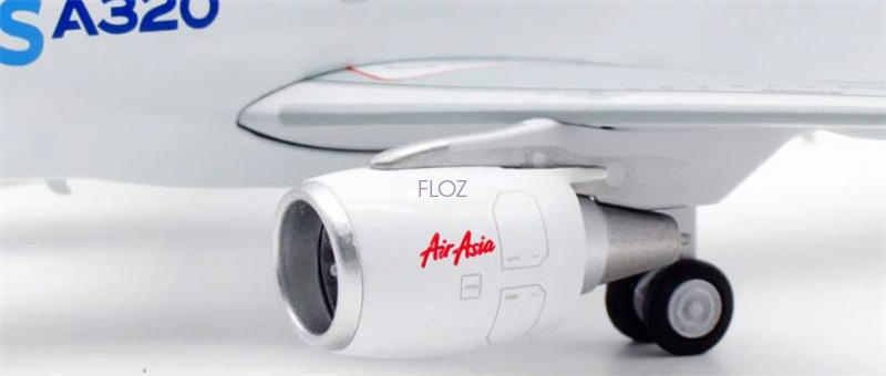 Aviation 1:200 Air Asia for Airbus A320 F-WWIQ Sharklets-hunting