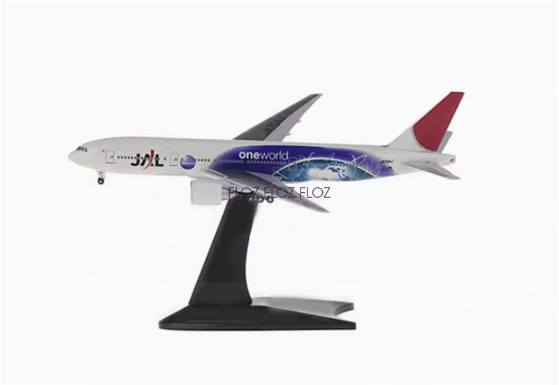 for Herpa for JAL for Boeing 777-200ER JA704J Oneworld 1:400