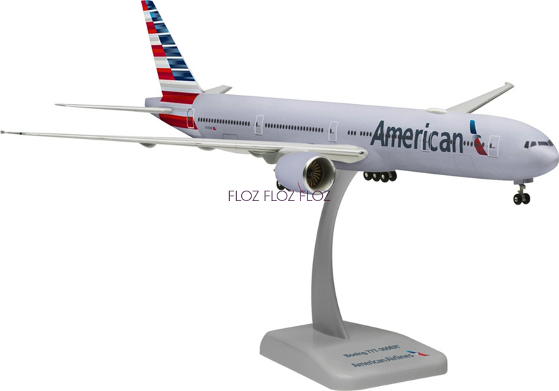 ホーガン製１／２００アメリカン航空Ｂ７７７－３００ＥＲプラスティック樹脂製完成品 927855671.jpg