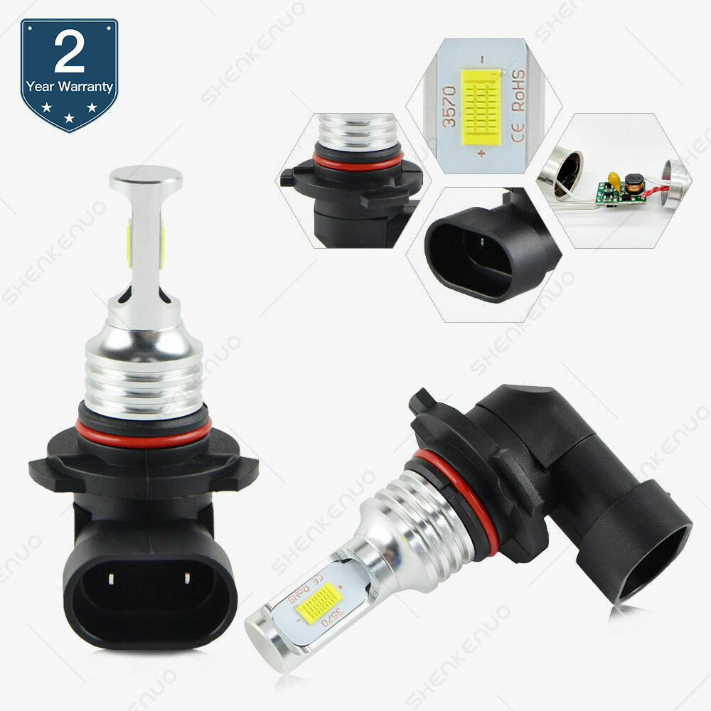2PC 6000K LED Headlight Bulbs High/Low Beam For Hyundai Sonata 2015-2019